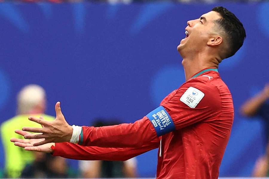 Cristiano Ronaldo mercredi soir. Cristiano Ronaldo mercredi soir.