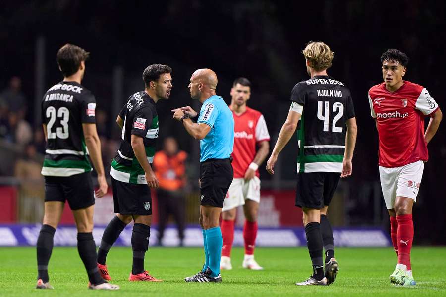 Último jogo de Pedro Gonçalves foi diante do SC Braga