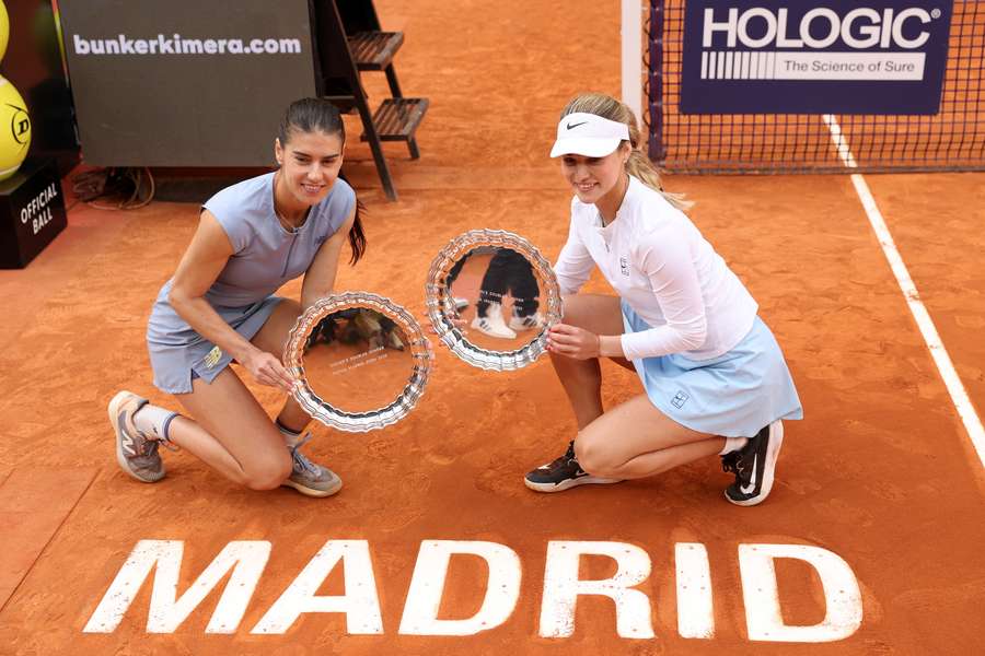 Sorana Cîrstea și Anna Kalinskaya