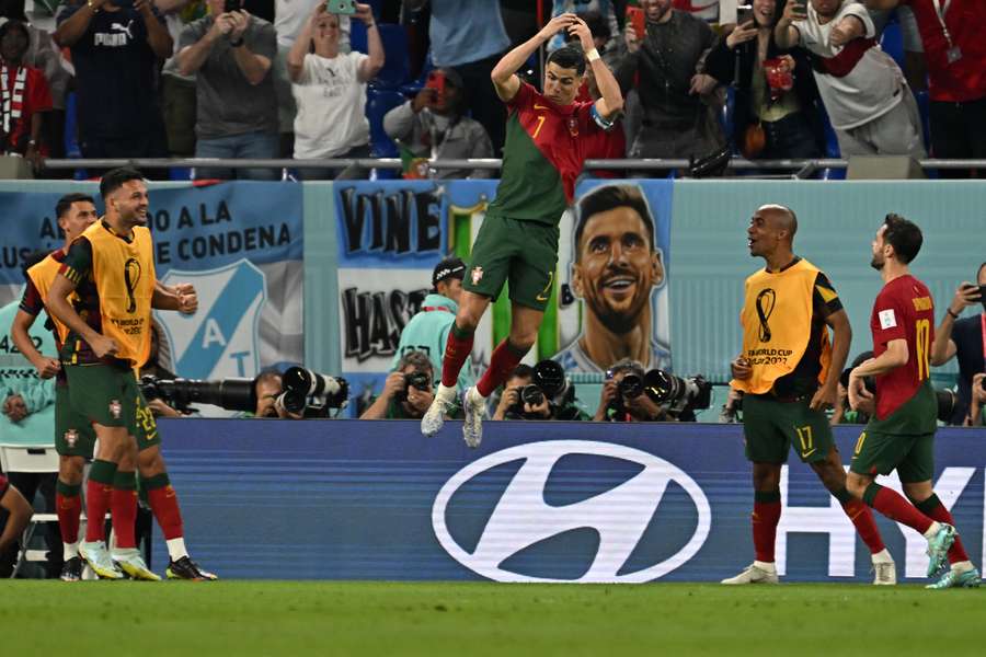 Cristiano Ronaldo marcou nos Mundiais de 2006, 2010, 2014, 2018 e 2022