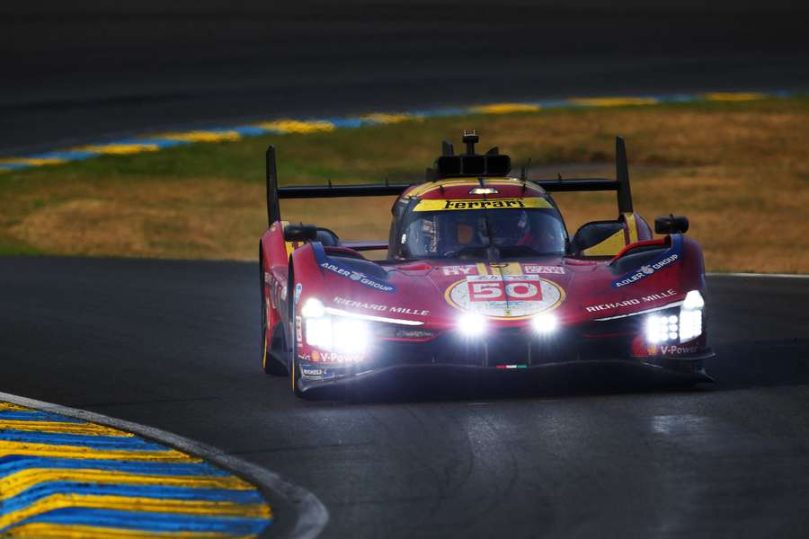 La Ferrari #50 disqualifiée.