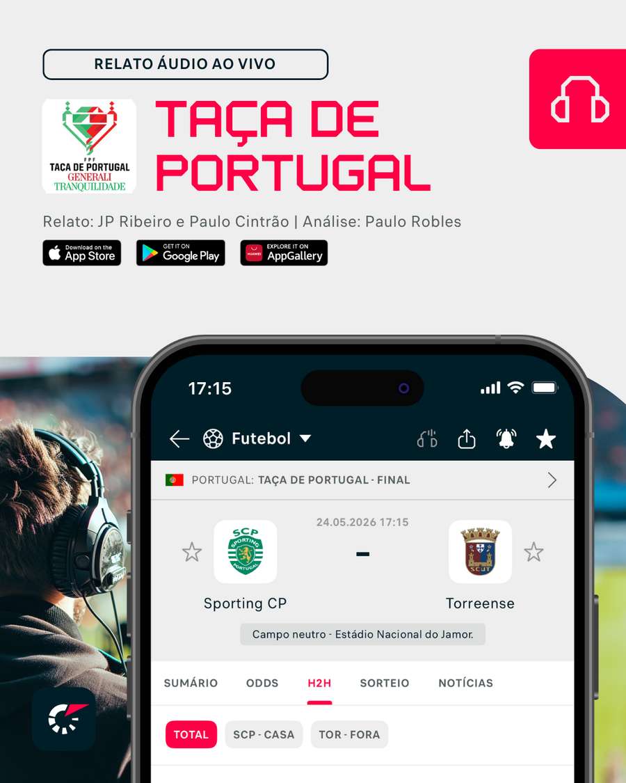 Ouça o relato no site ou na app Ouça o relato no site ou na app