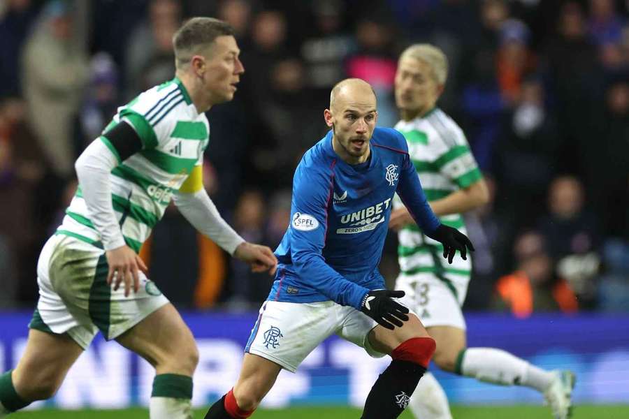 Václav Černý trefil tyč a břevno, Rangers i tak vyhráli 3:0