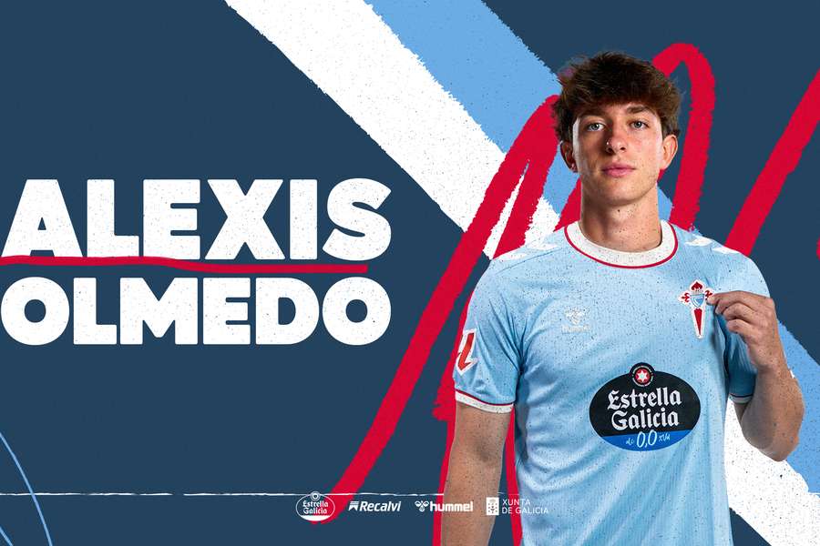 Alexis Olmedo, nuevo jugador del Celta Alexis Olmedo, nuevo jugador del Celta