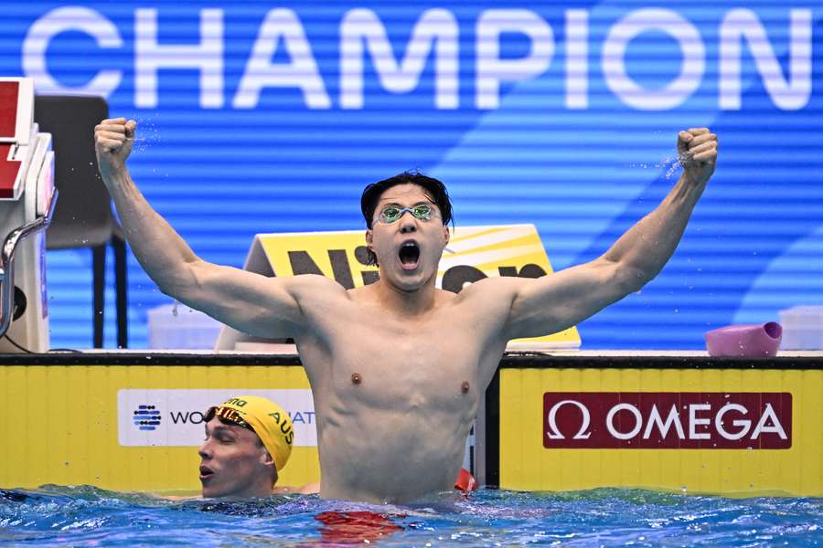 Haiyang Qin impôs-se ao anterior recordista Matt Fallon