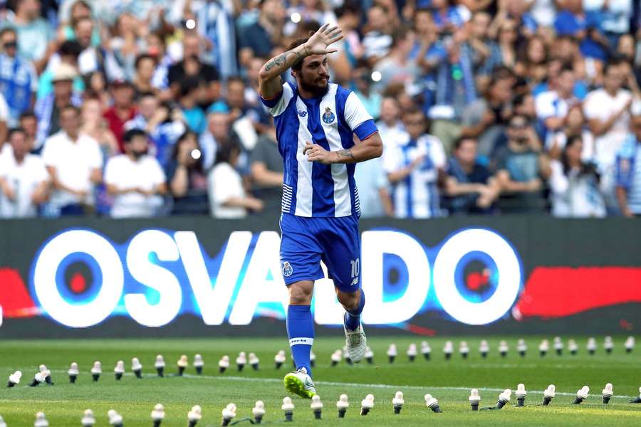 Pablo Osvaldo ao serviço do FC Porto Pablo Osvaldo ao serviço do FC Porto