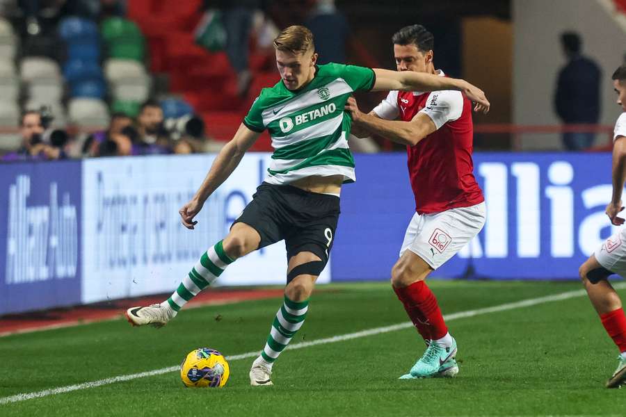 SC Braga venceu o Sporting por 1-0 na meia-final da Taça da Liga