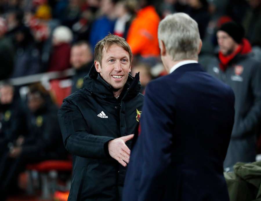 Graham Potter got better arsene wenger in the night Graham Potter got better arsene wenger in the night
