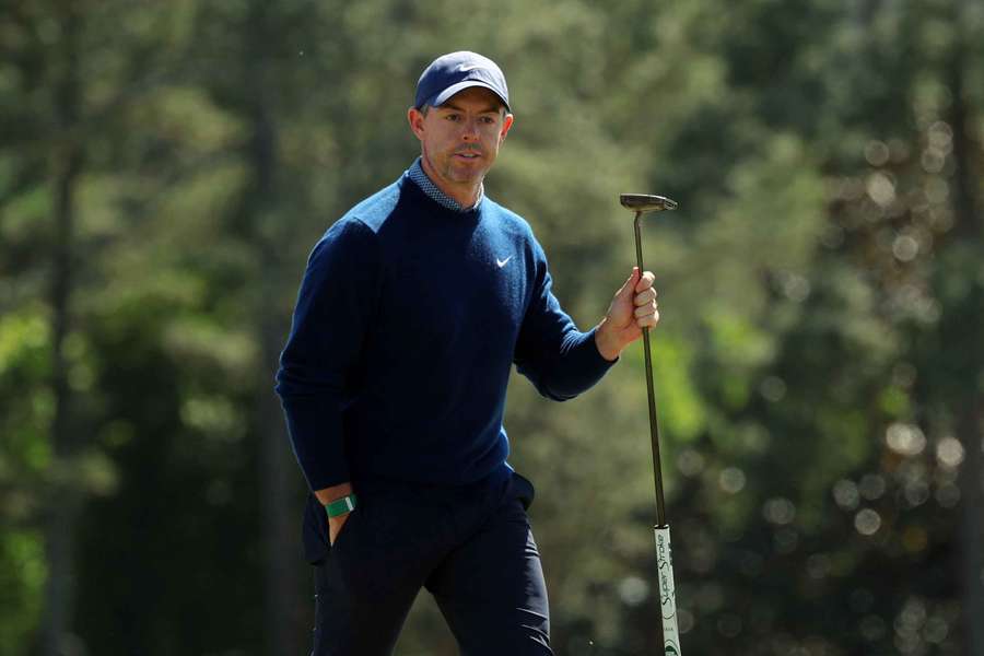 Rory McIlroy auf Loch 18.