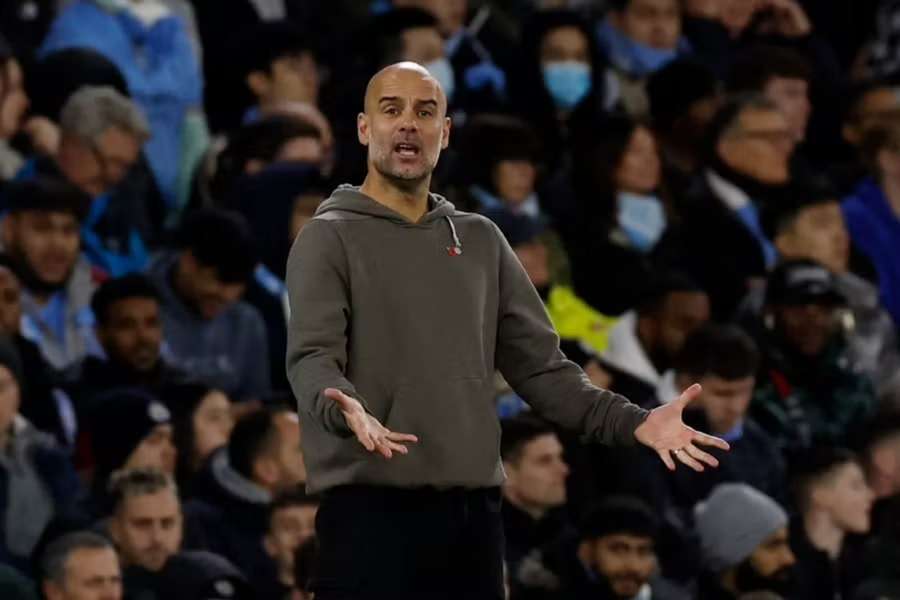 Pep Guardiola, entrenador del Manchester City