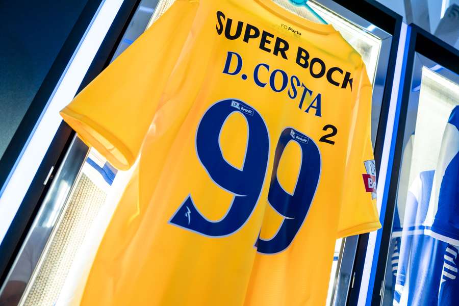 A camisola de guarda-redes de Diogo Costa