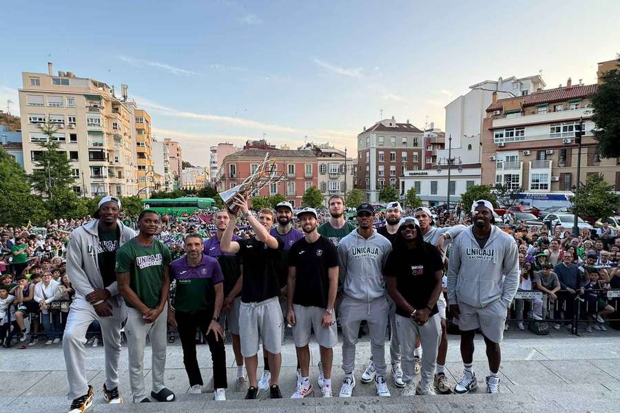 El Unicaja, en el Santuario de la Victoria