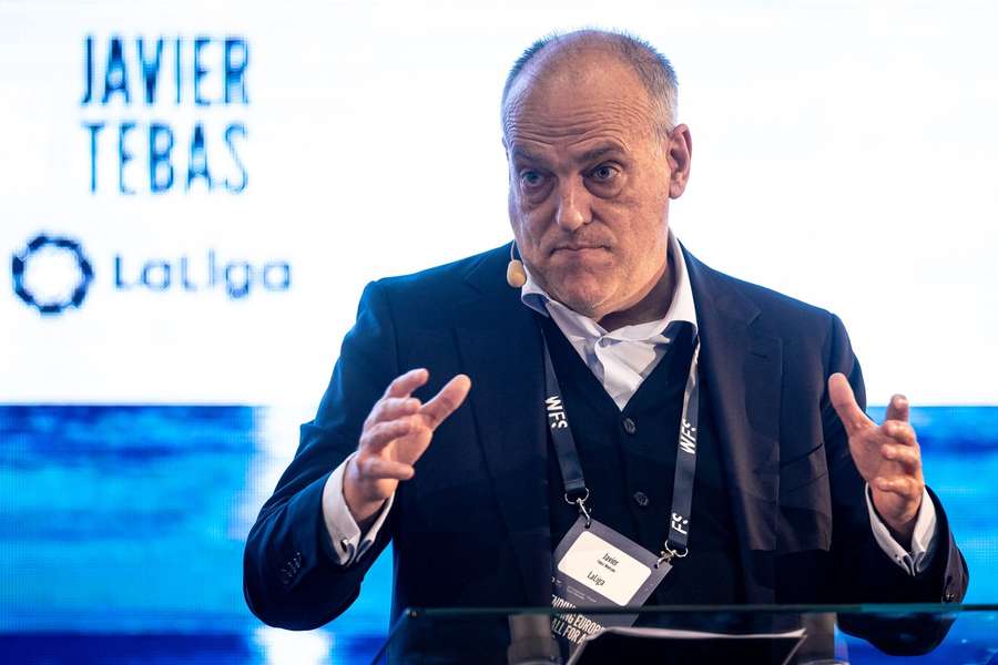 Tebas mudou o sistema de direitos televisivos do futebol espanhol em 2015
