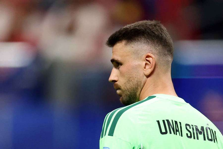 Unai Simón dostal první gól na MS.