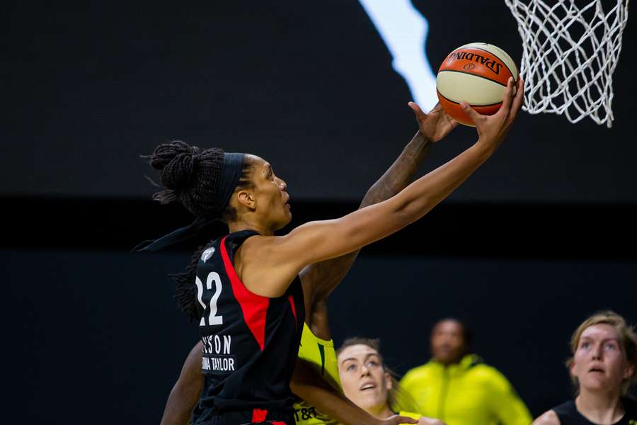 Aja Wilson and the Las Vegas Aces will be playing in the WNBA championship final