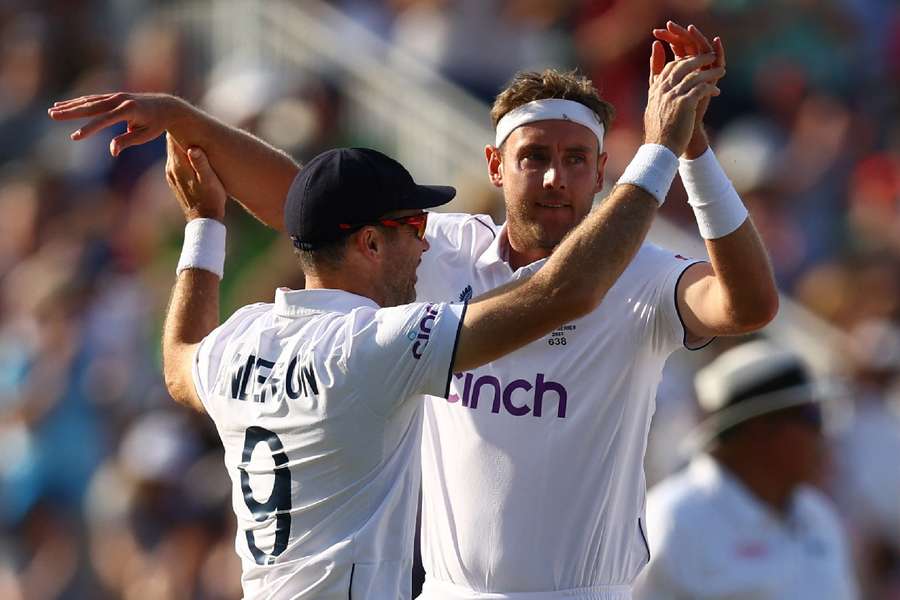 Broad celebrates dismissing Labuschagne