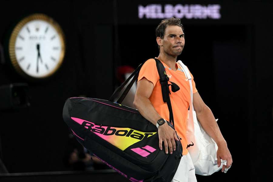 El Open de Australia, en enero, fue el último torneo que jugó Nadal