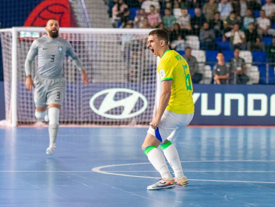 Marcel fez o primeiro da Seleção Brasileira