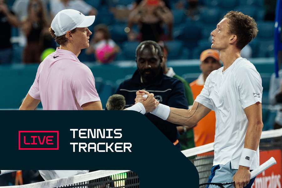 Jannik Sinner e Jiri Lehecka