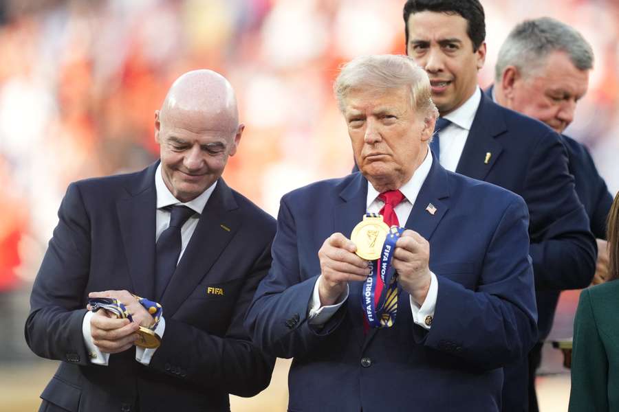 Infantinos Anrufe bei Trump wurden von der FIFA entschieden dementiert Infantinos Anrufe bei Trump wurden von der FIFA entschieden dementiert