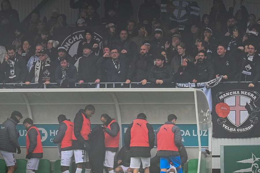 Académica vai jogar na quarta-feira a segunda parte do jogo com o Covilhã