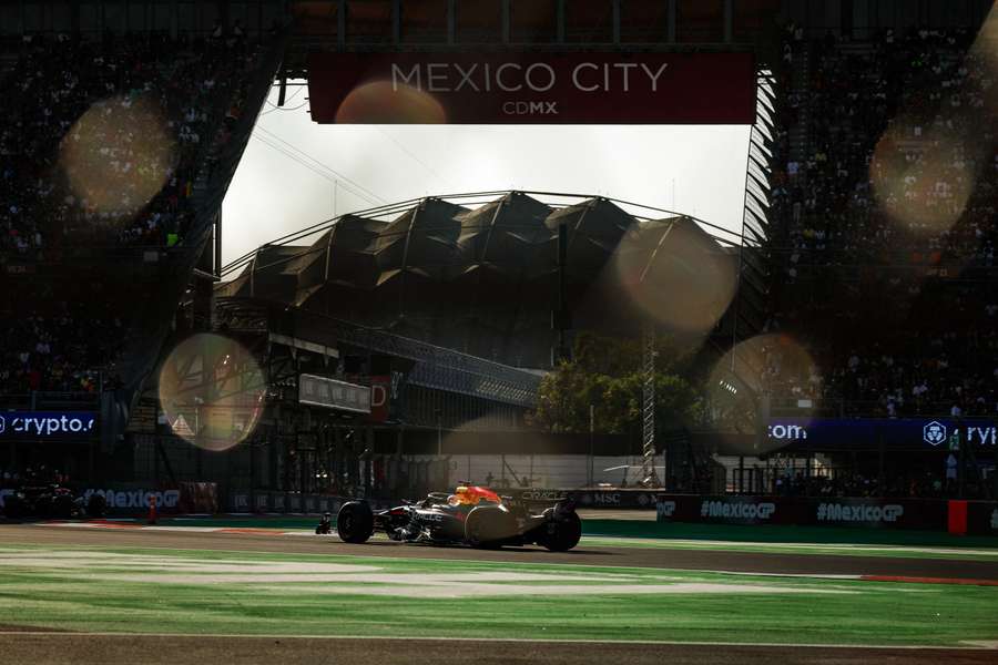 Max Verstappen, en México