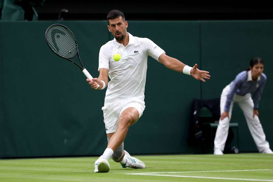 Novak Djokovic bardzo szybko awansował do drugiej rundy Wimbledonu
