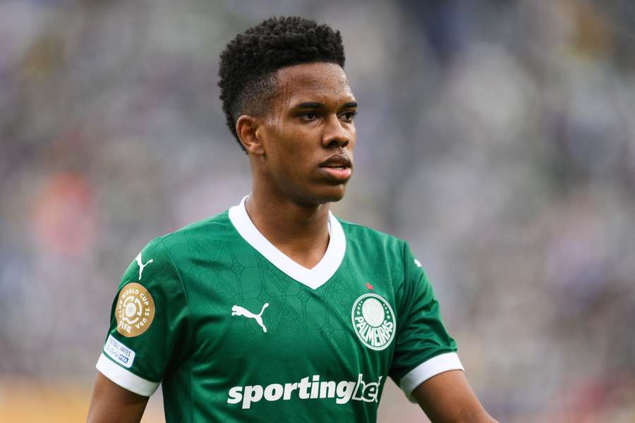 Estevao, figura y promesa del Palmeiras