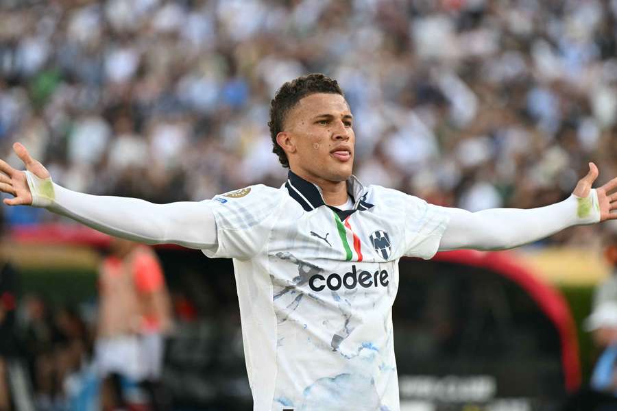 Nelson Deossa celebra un gol con el Monterrey en el pasado Mundial de Clubes