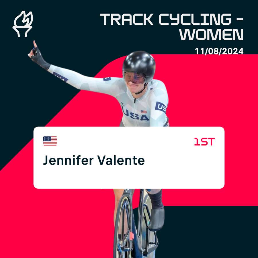 Valente has won the USA their 39th gold