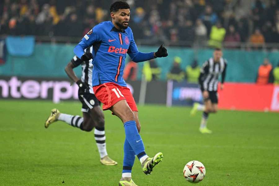 Malcom Edjouma, reprimit în lotul FCSB și inclus pe lista UEFA