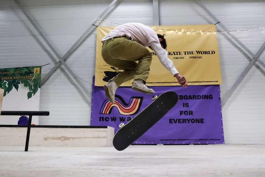 De inclusieve kickflip is misschien nog wel radicaler dan de standaard uitvoering