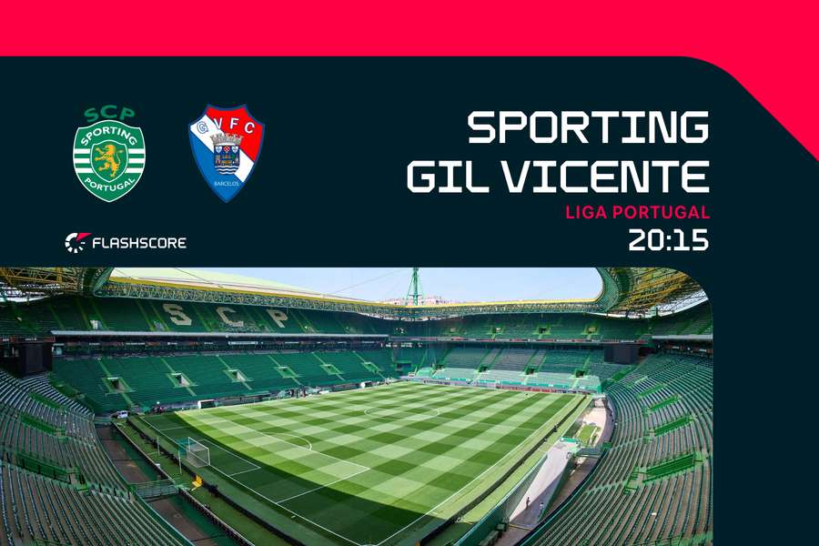 Sporting recebe Gil Vicente na 12.ª jornada