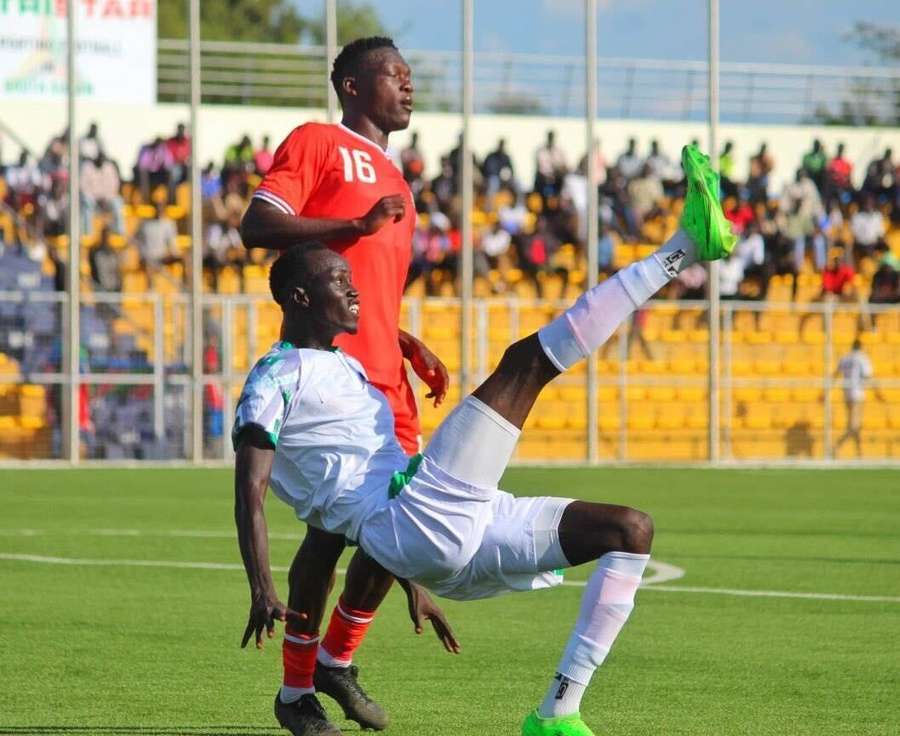 Kenya in action against South Sudan