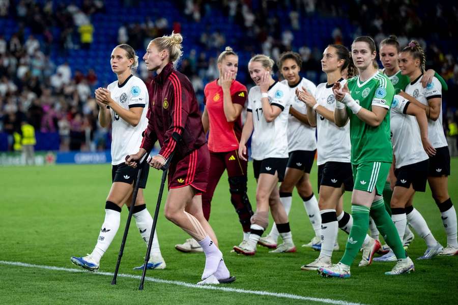 Alemania celebra su pase a semifinales