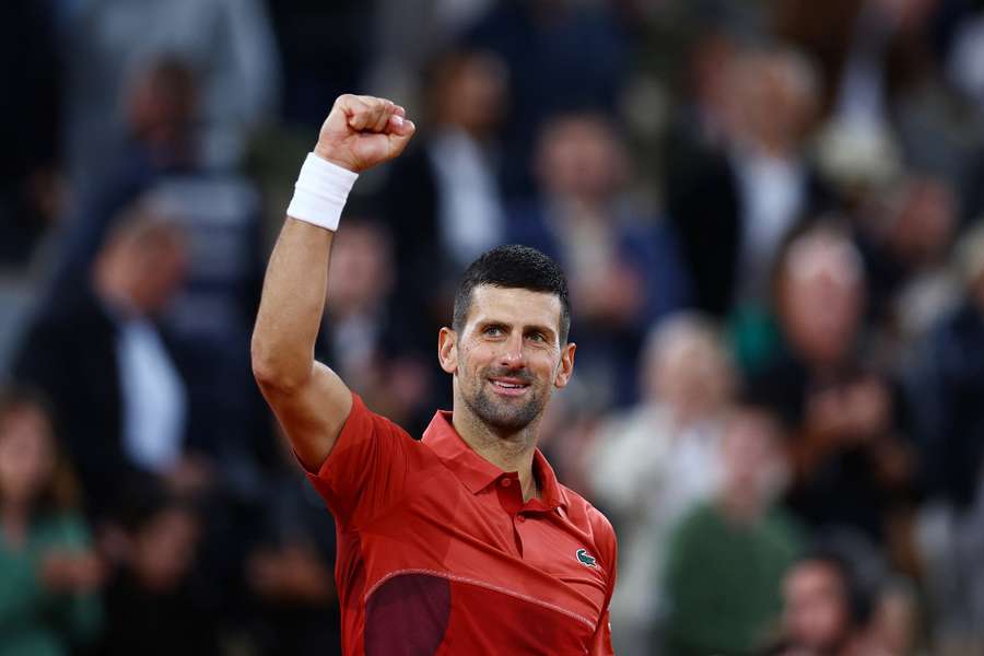 Djokovic improved as the match went on 