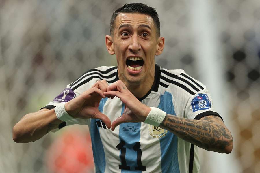 Angel Di Maria scored Argentina's second