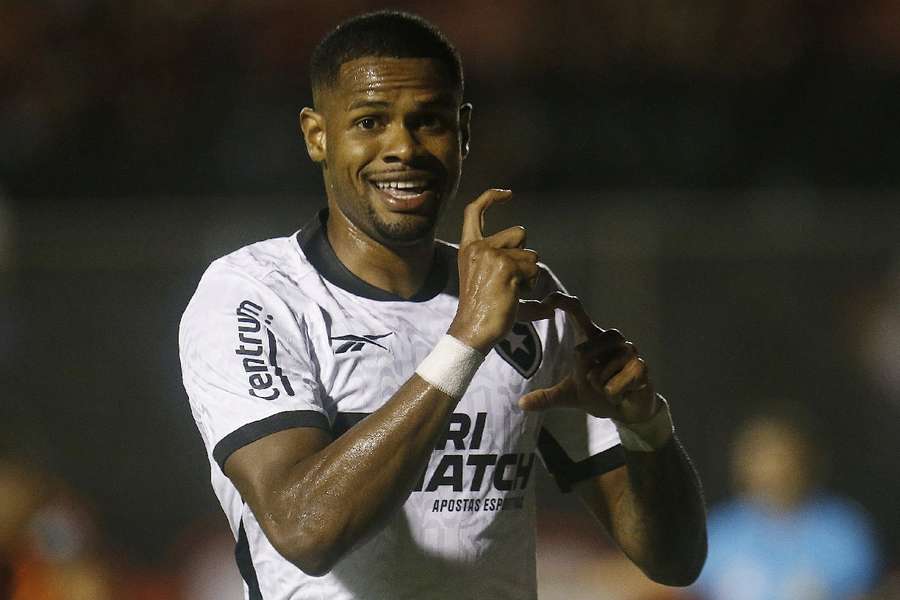Júnior Santos, o melhor marcador do Botafogo em 2024