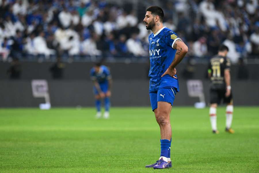 Al Hilal's Aleksandar Mitrovic has been sidelined since January 7th