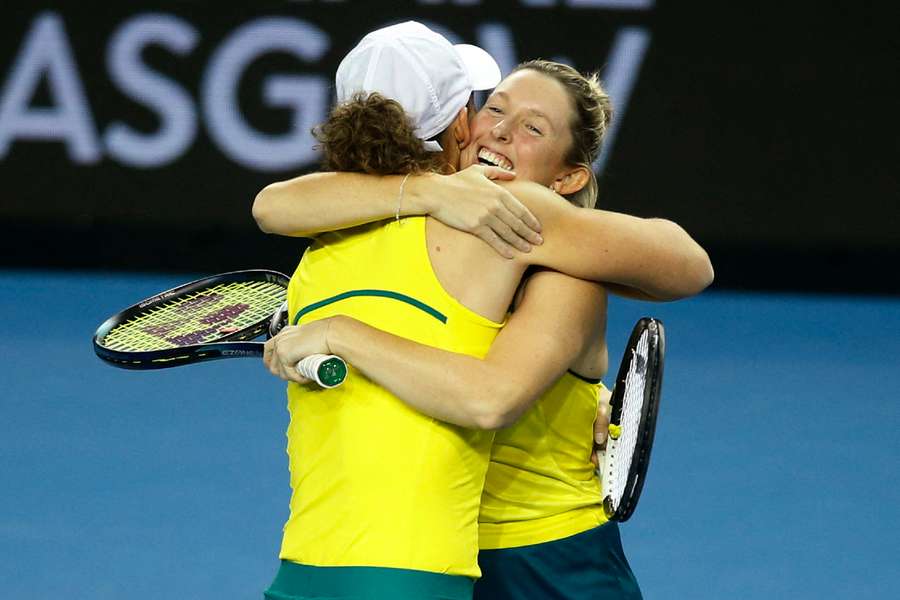 Australia knock out Britain in Billie Jean King Cup semis, Swiss beat Czechs to advance