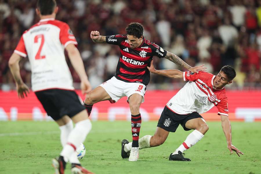 El Flamengo se enfrentó a Estudiantes este jueves