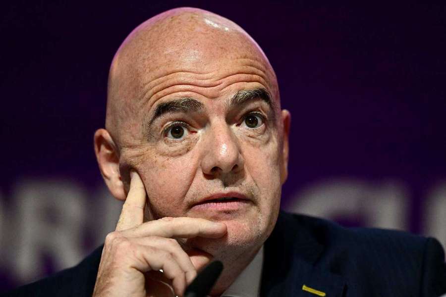 O Presidente da FIFA, Gianni Infantino, também condenou as declarações racistas