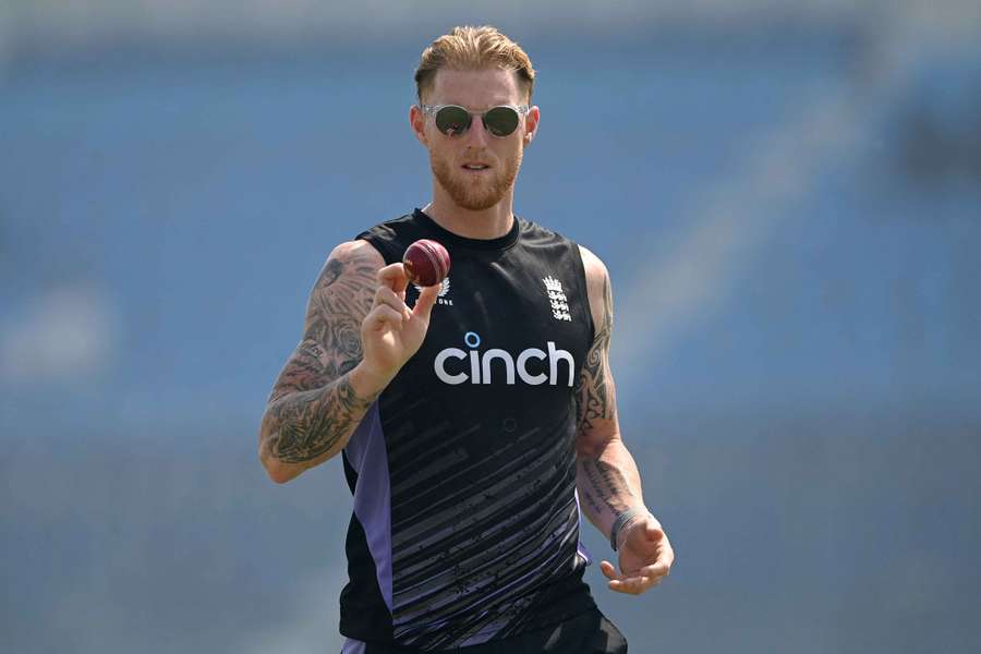 England captain Ben Stokes during training in Multan