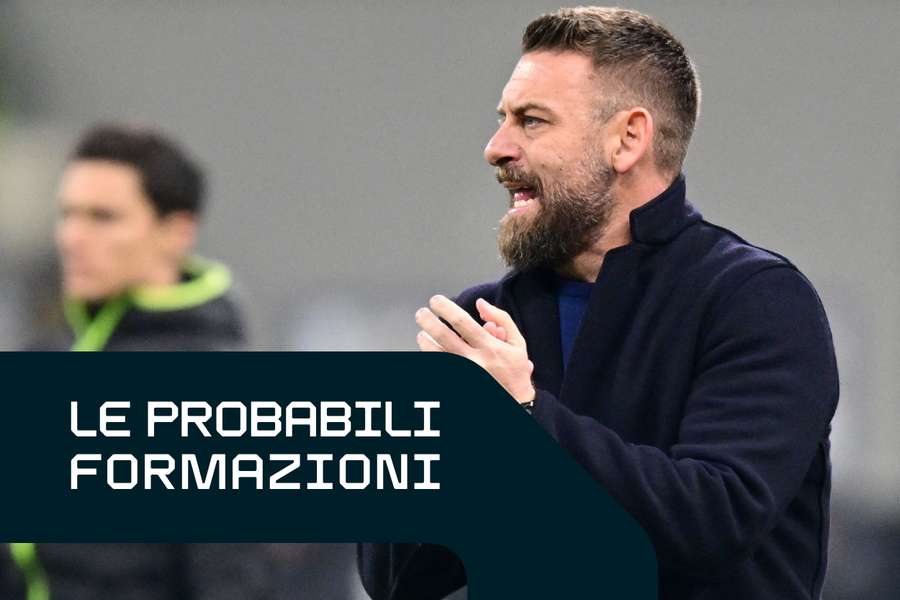 Il tecnico del Genoa Daniele De Rossi