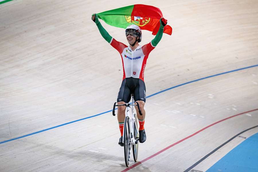 Iúri Leitão em prova