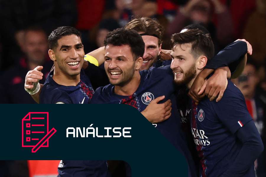 Gonçalo Ramos festeja pelo PSG Gonçalo Ramos festeja pelo PSG