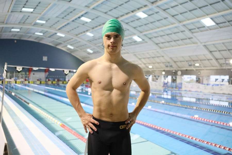 Vicente Pereira bateu recorde dos 100 metros mariposa