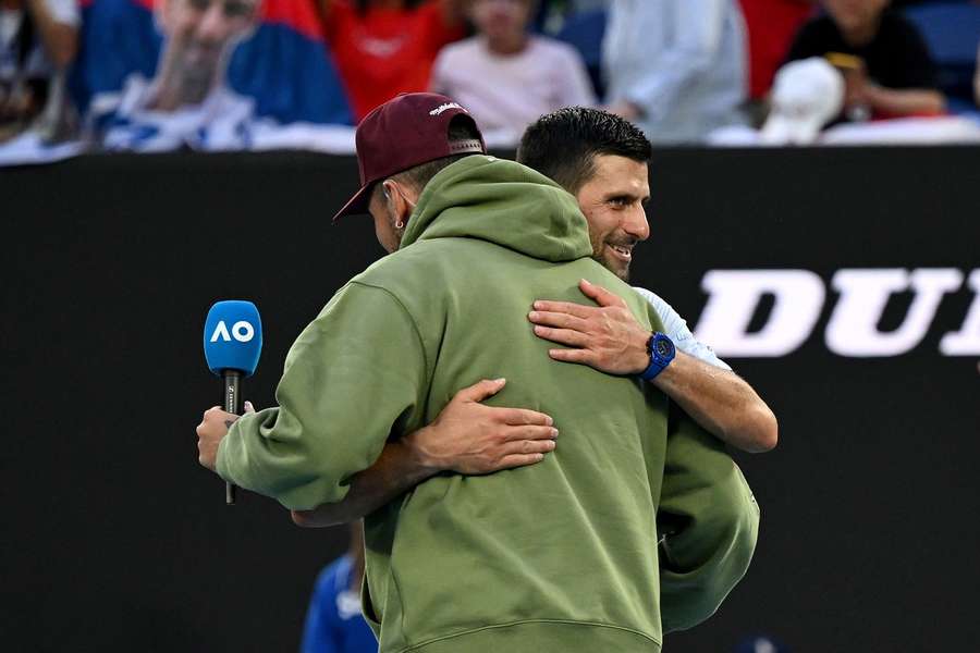 Novak Djokovic și Nick Kyrgios