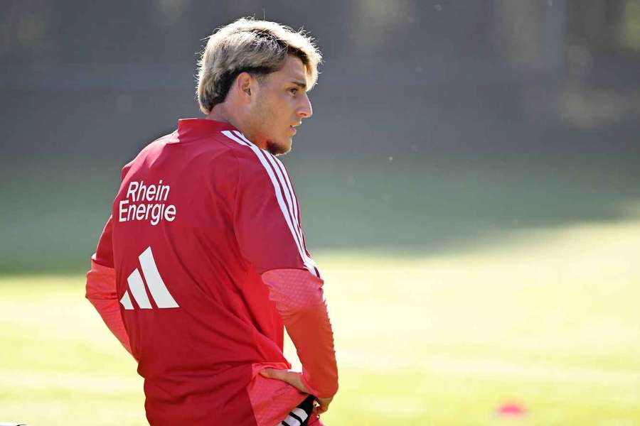 Malek El Mala im FC-Training Malek El Mala im FC-Training