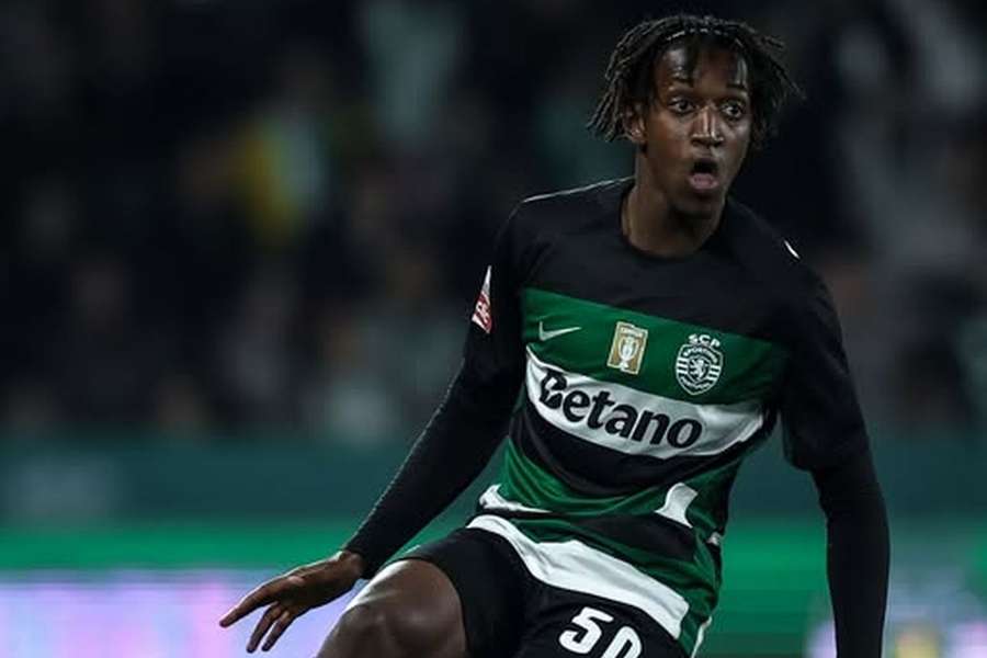 Alexandre Brito ao serviço do Sporting